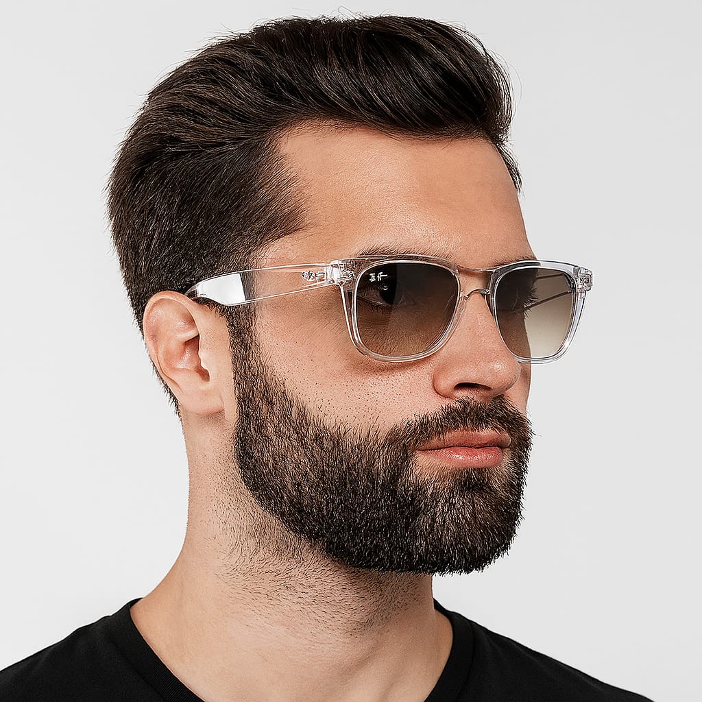 Gafas De Sol Wayfarer Transparentes
