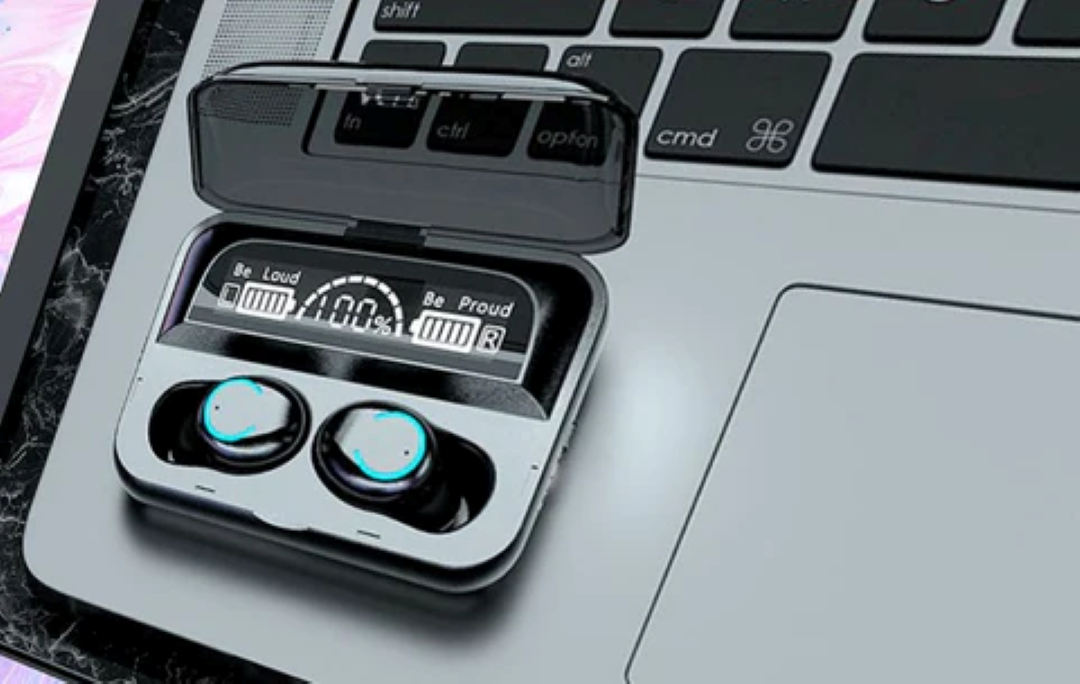 Audifonos Bluetooth Pantalla Led Pow