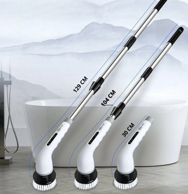 CleanPro 360; Cepillo Eléctrico Giratorio 9 En 1