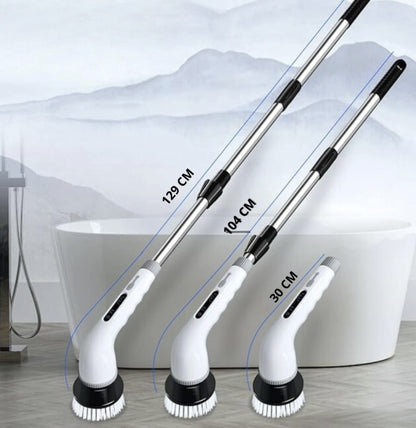 CleanPro 360; Cepillo Eléctrico Giratorio 9 En 1