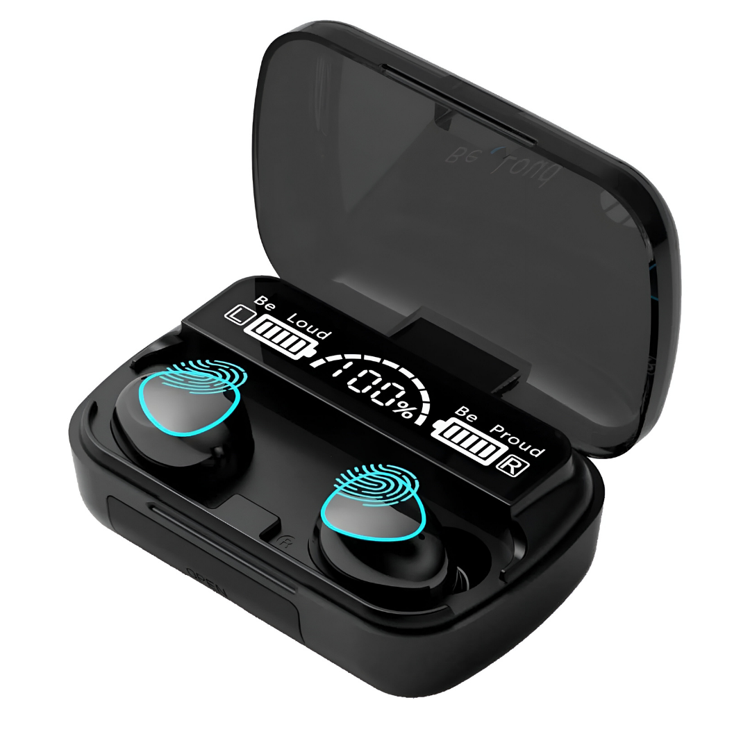 Audifonos Bluetooth Pantalla Led Pow