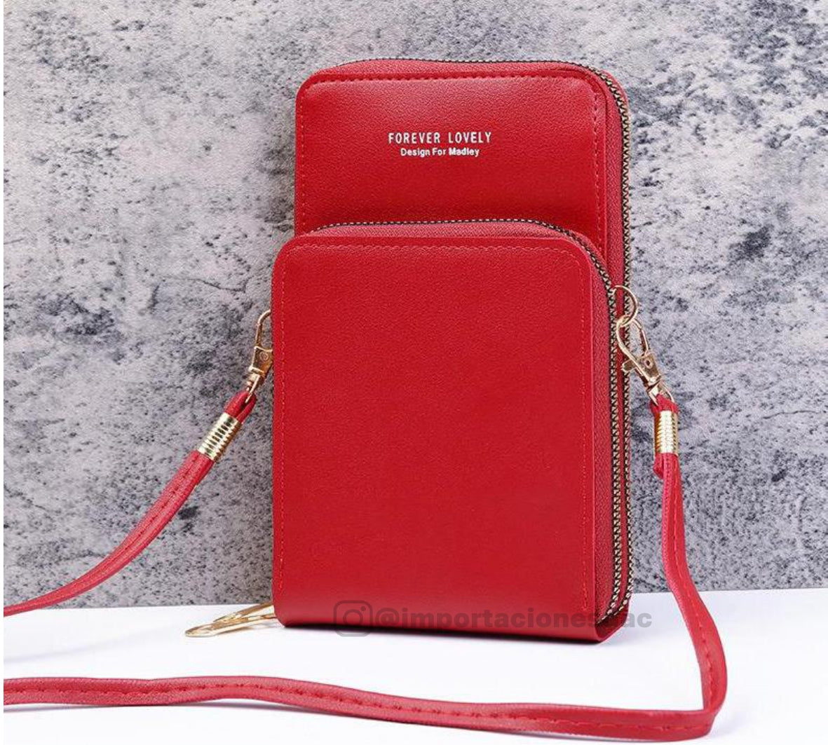 Cartera Cruzada Con Pantalla Táctil