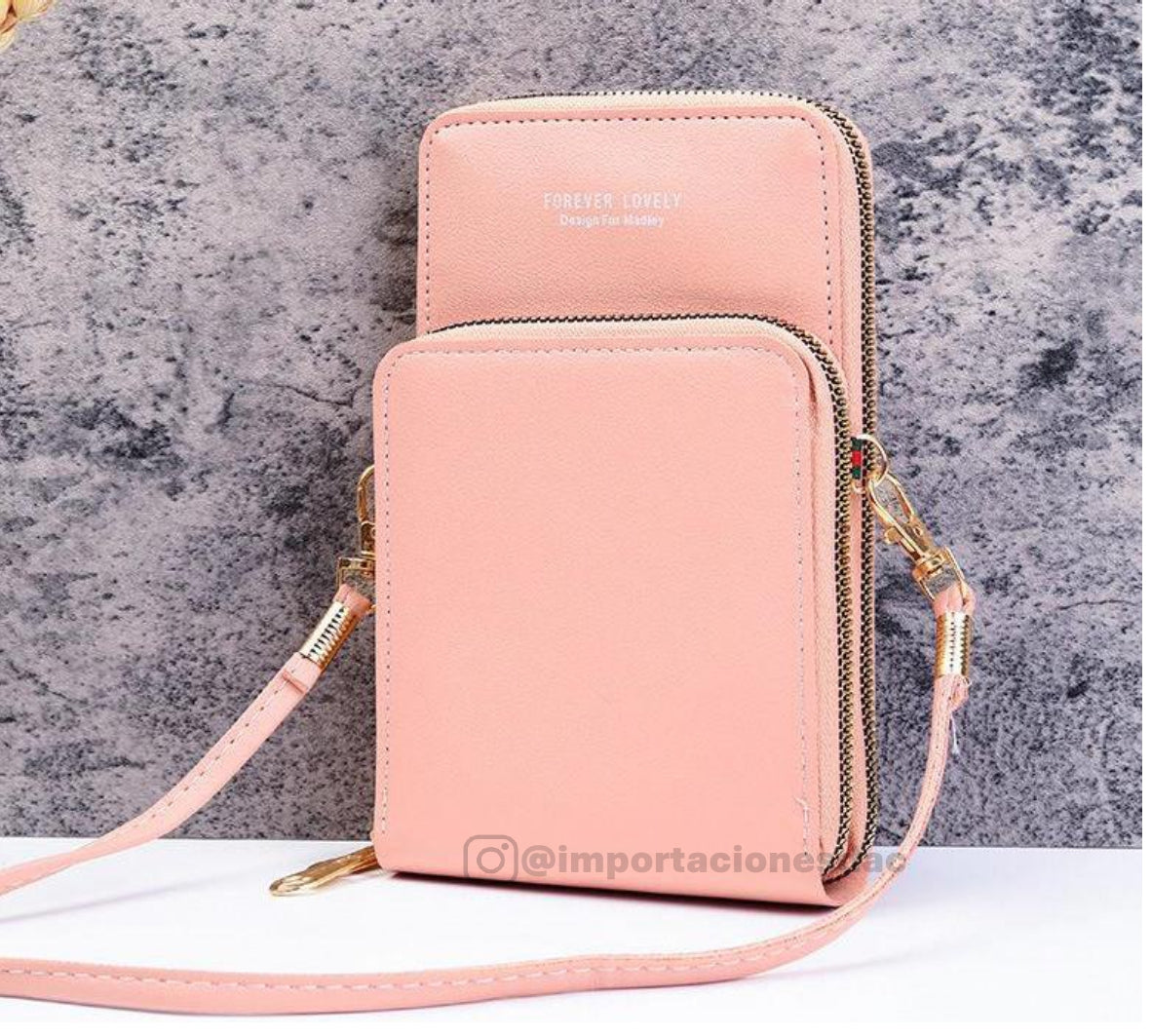 Cartera Cruzada Con Pantalla Táctil